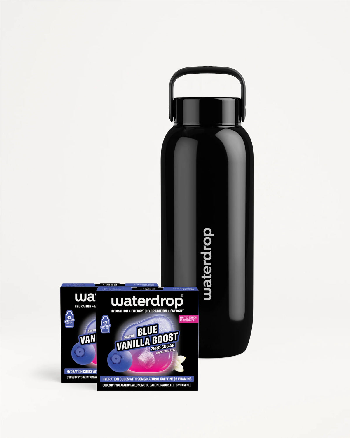 Blue Vanilla Шише Сет