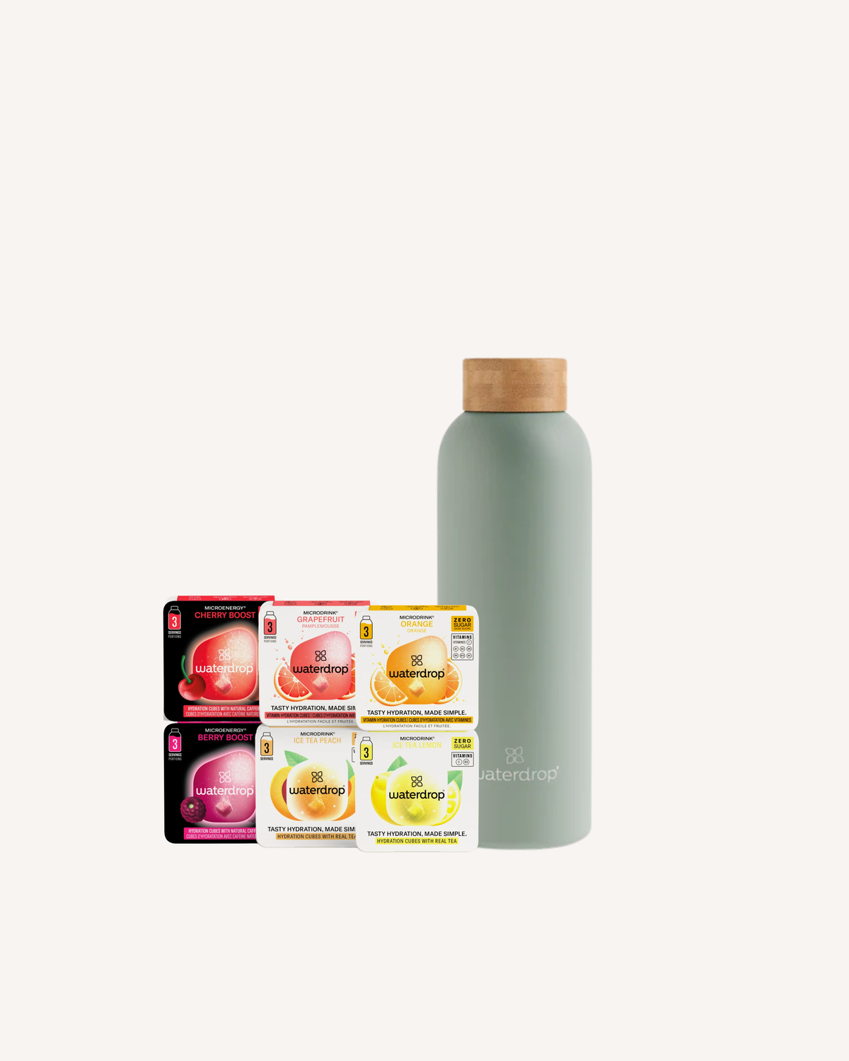 Starter Set Microdrink Термо Челик Шише