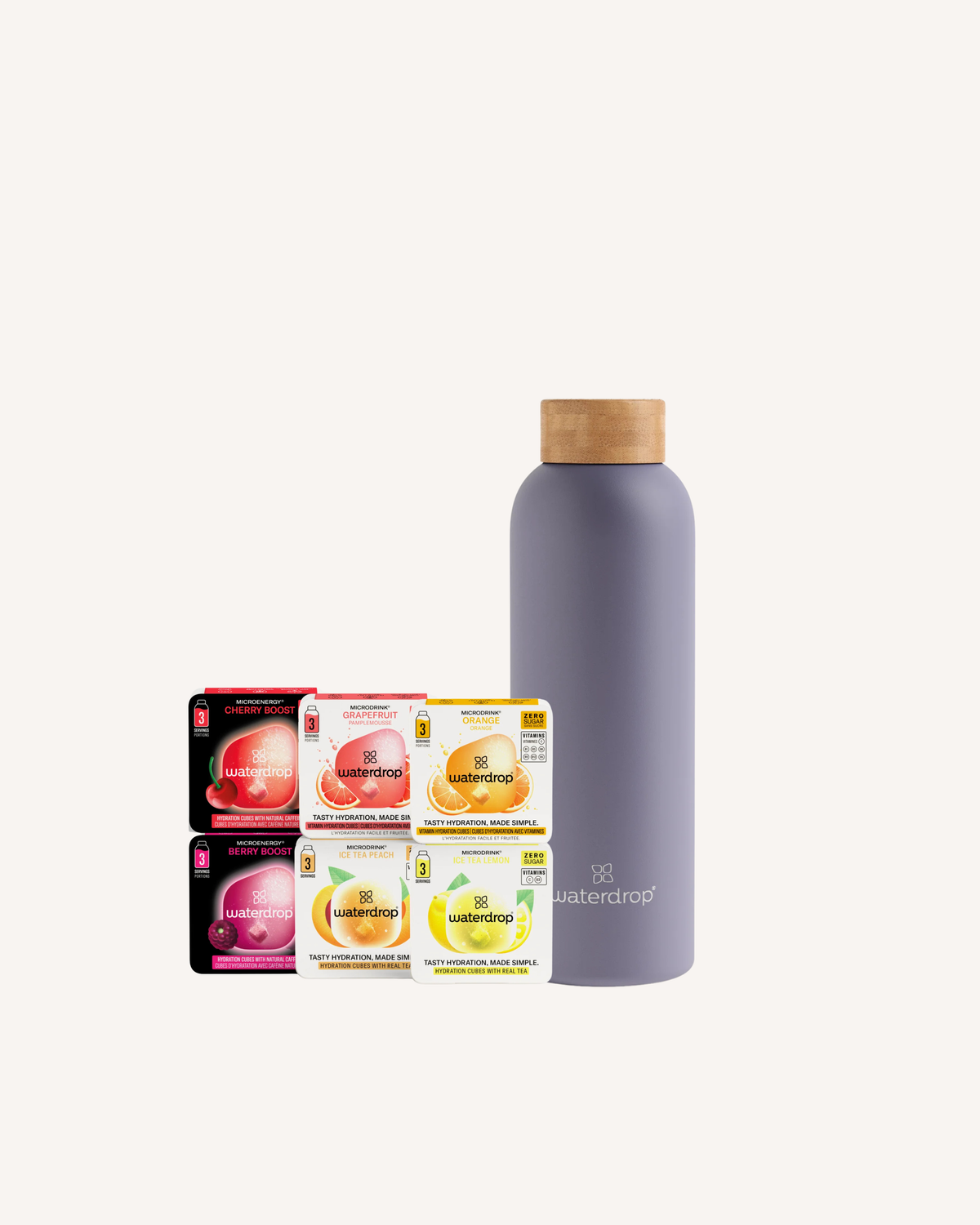 Starter Set Microdrink Термо Челик Шише