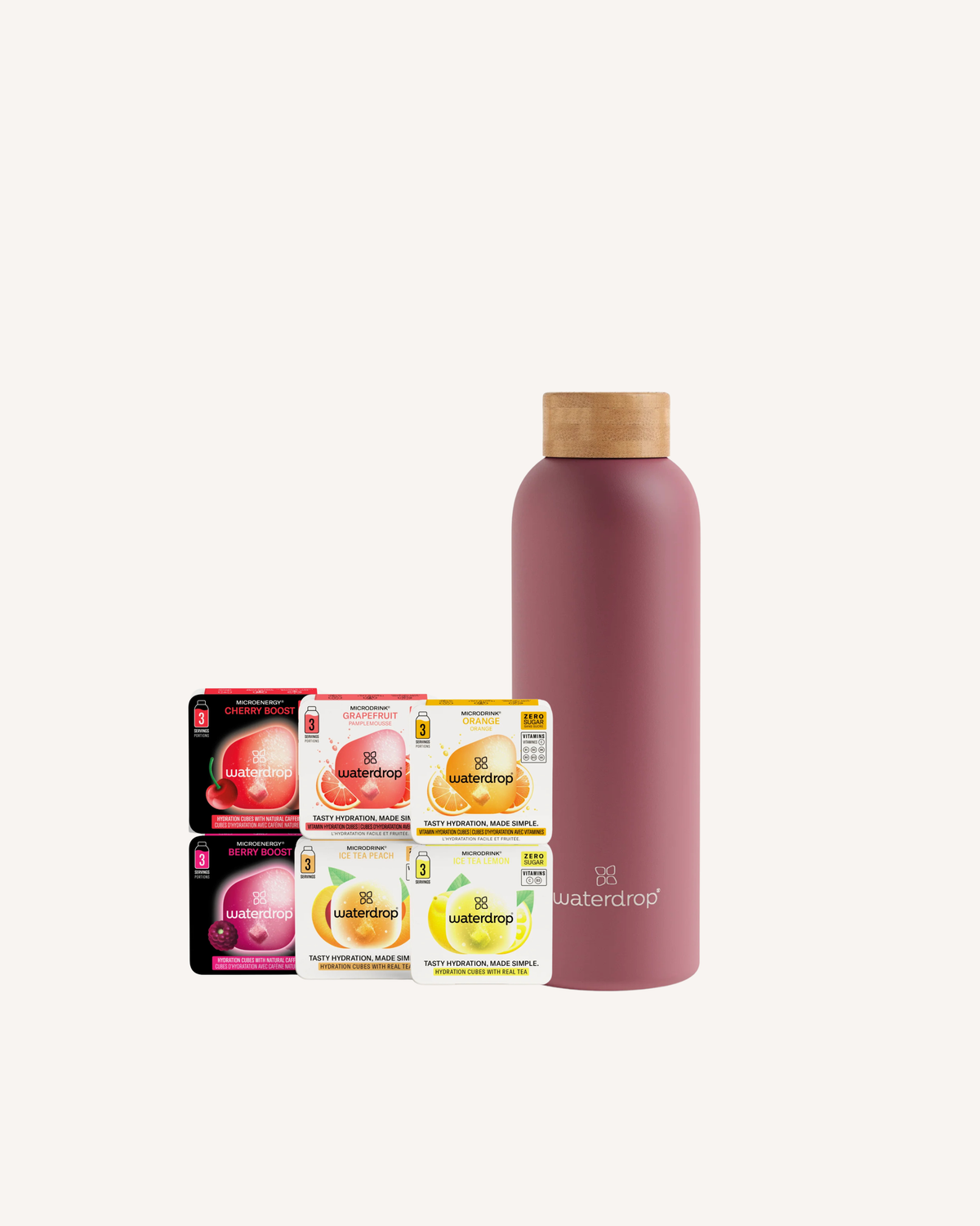 Starter Set Microdrink Термо Челик Шише