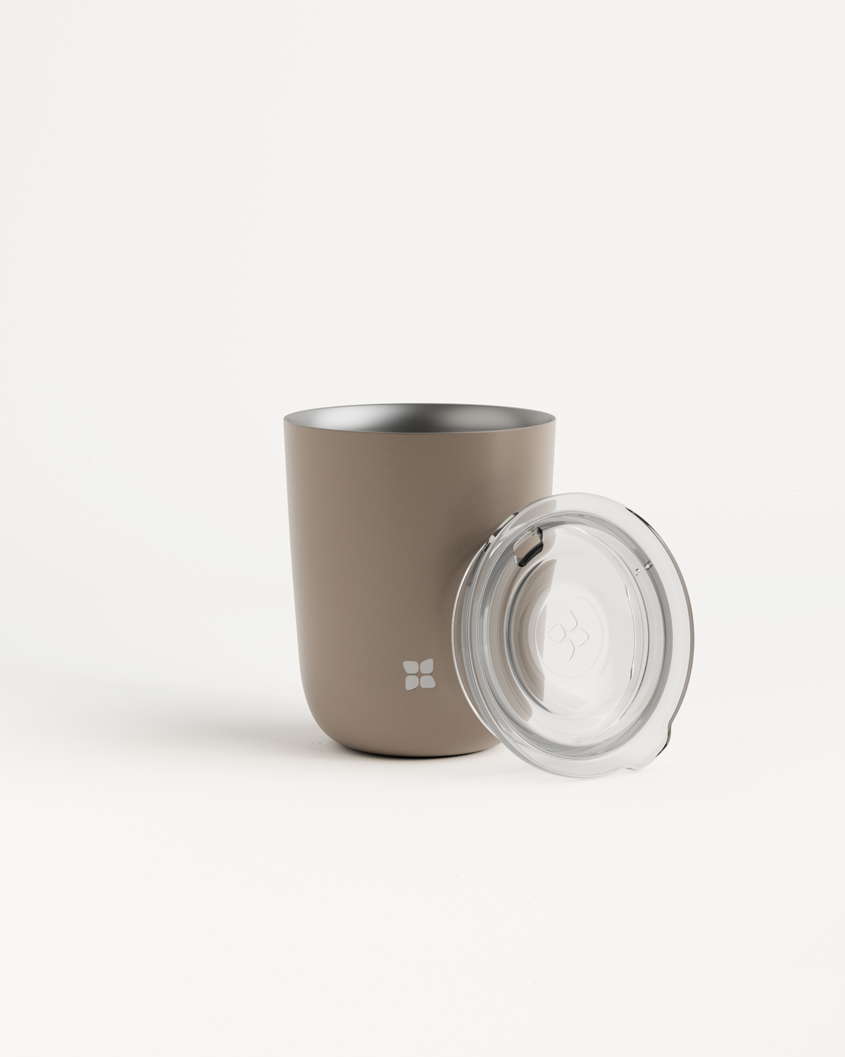 Steel Cup Set with double-walled design and Sip Lid, ideal for hot and cold drinks.