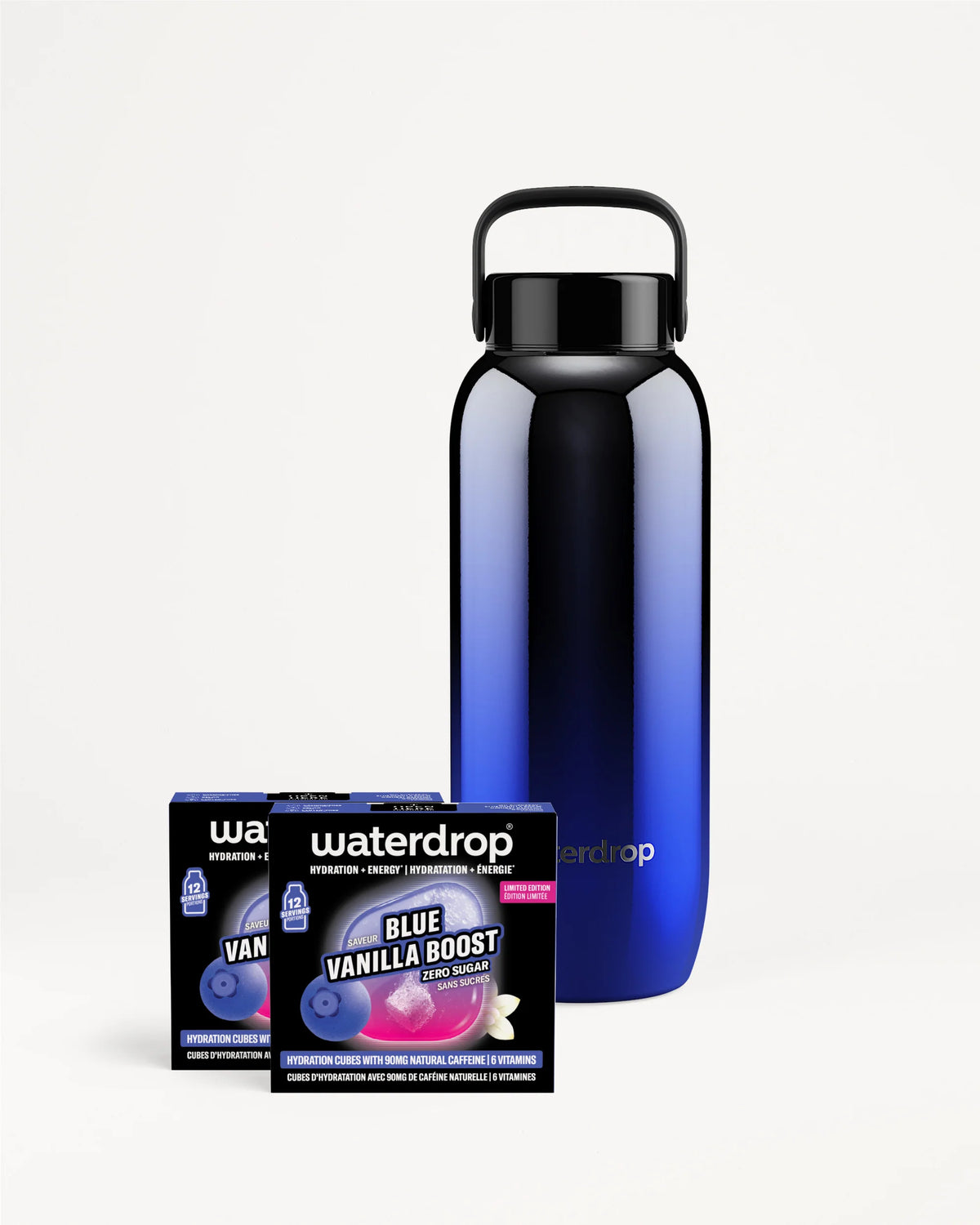 Blue Vanilla Шише Сет