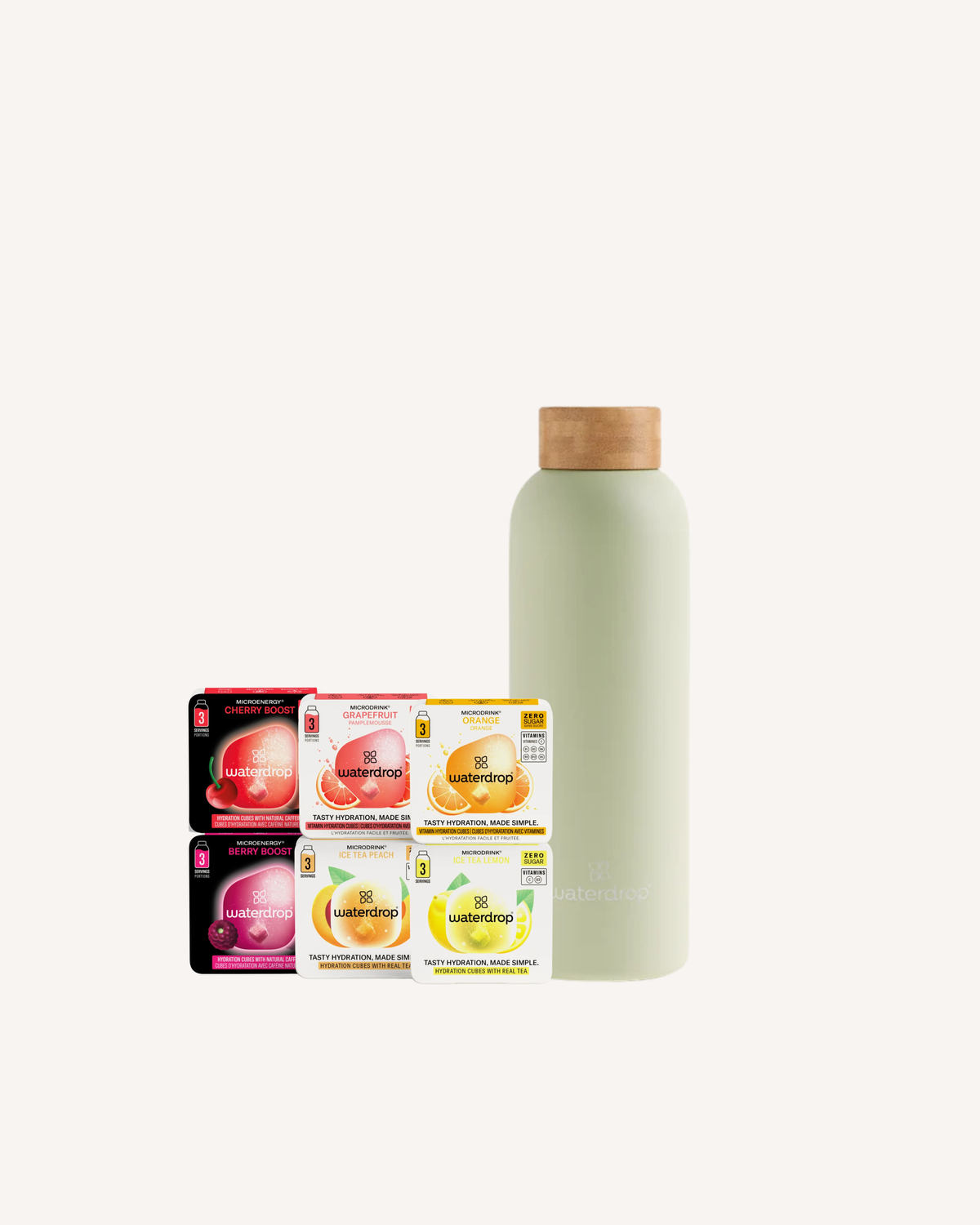 Starter Set Microdrink Термо Челик Шише